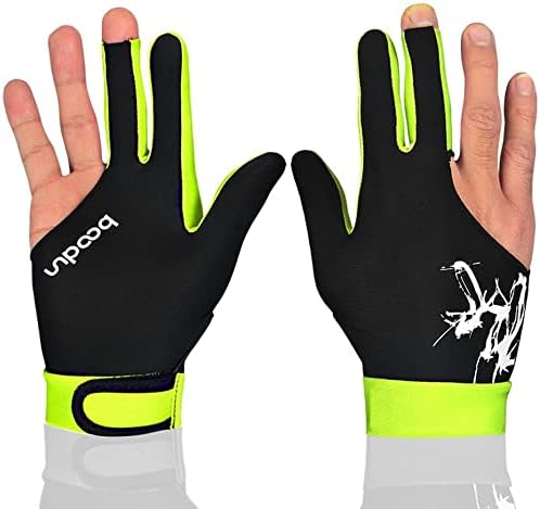 Elastic 3-Finger Billiard Gloves - Perfect Cue Control!