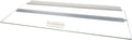 Glass Canopy for Aquariums 24L x 12W - Clear Fold-Open Lid