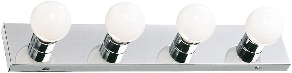 Design House 4 Light Vanity Lighting in Polished Chrome Finish