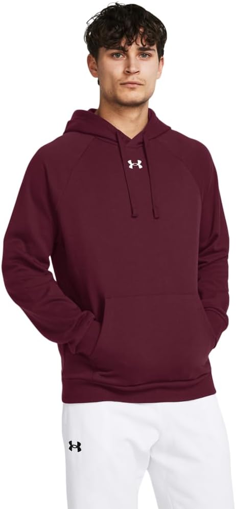 Under Armour Men's Rival Fleece Hoodie for Ultimate Comfort