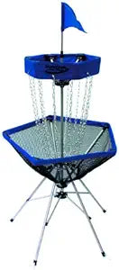 Portable Lightweight Disc Golf Basket with Tote Bag for Easy Setup