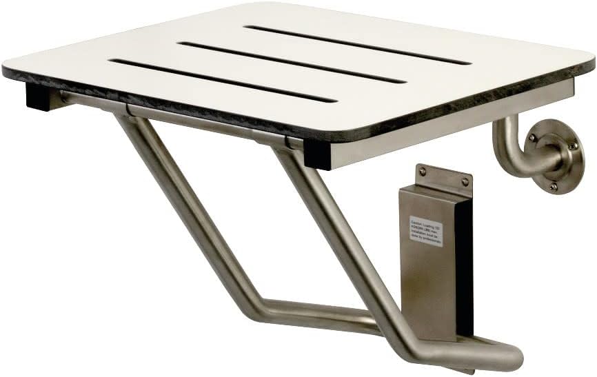Kingston Brass Adascape Shower Seat - Stainless Steel