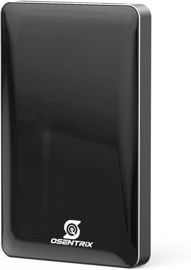 O1-BK 1TB USB 3.0 Portable External Hard Drive for All Devices