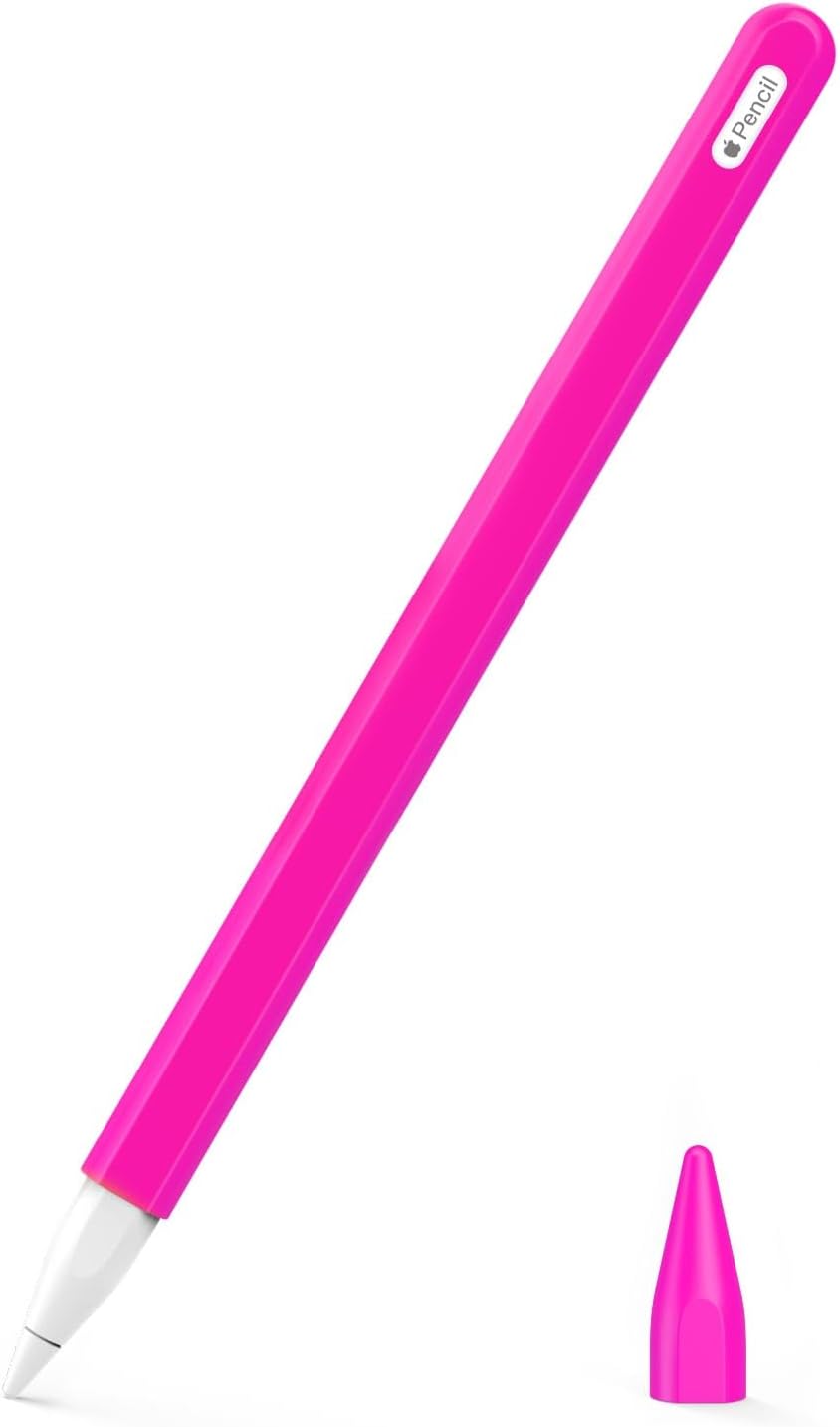 MoKo Apple Pencil 2 Protective Sleeve Set - Pitaya Red