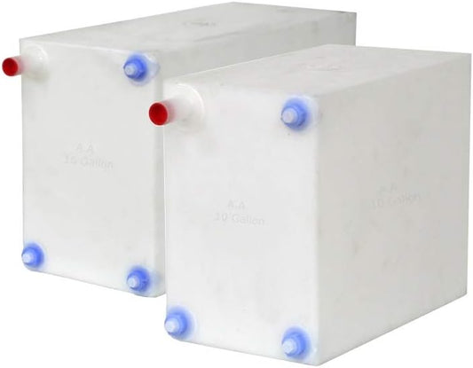 Fresh and Gray Water Holding Tank Combo Pack for RVs and Campers