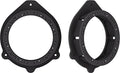Audi A4 A8 S8 6.5in Front or Rear Speaker Adapters - No Cutting