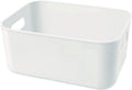 Set Of 6 Plastic Storage Bins for Kitchen Pantry and Home Organization
