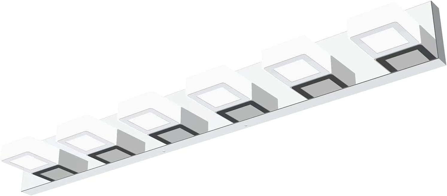 Dimmable Modern Chrome Bathroom Vanity Lights for Stylish Lighting