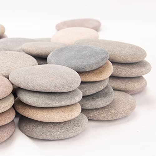 BLXQI Painting Rocks for DIY Crafts - Natural Stones Set