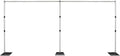 Pipe and Drape Backdrop Kit 10x20ADJ (18in x18in Base) - Upgraded