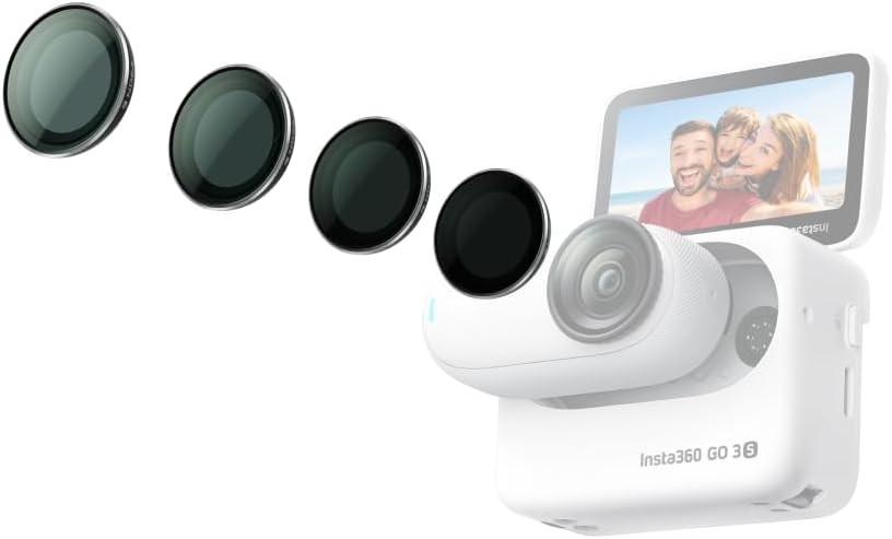 Insta360 GO 3S ND Filter Set for Cinematic Effects and Shots