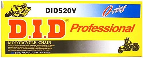D.I.D 520VO-112 Steel O-Ring Chain for Professional Use