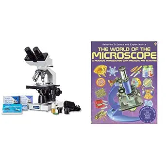 OMAX 40X-2000X LED Binocular Compound Lab Microscope Review