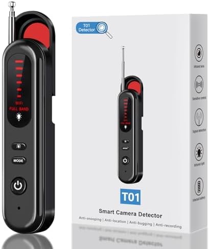 SEVENPARK Hidden Camera Detector - Portable Privacy Protection Tool