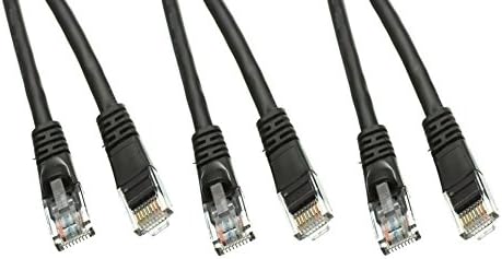 C&E 3 Pack Cat5e Ethernet Patch Cable for High-Speed Networking