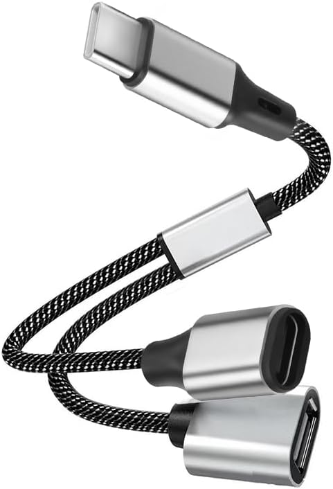 Fast Charge Dual USB Splitter Cable by GELRHONR