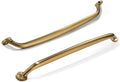 10 Pack 10 in Hole Center Champagne Bronze Cabinet Pulls - Heavy Duty