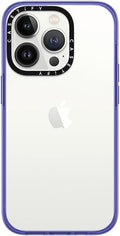 CASETiFY Compact iPhone 14 Pro Case - Slim Clear Purple