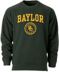 Barnesmith Crewneck Sweatshirt for College Heritage Logo - Soft Baylor