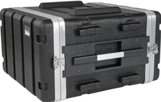 Stackable 17 Depth 19 ABS Rack Flight Case for 6U Equipment