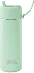 Ceramic Reusable Bottle - 20oz Insulated Flip Straw Bottle