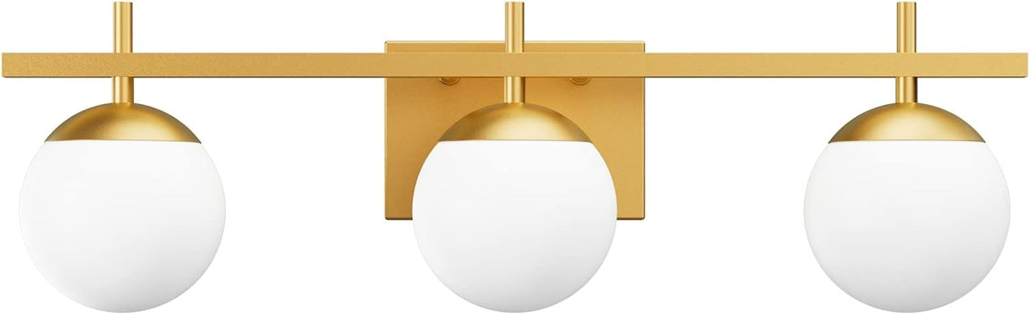 Mid Century Modern Gold Bathroom Light Fixtures for Stylish Decor