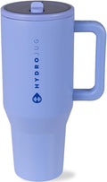 HydroJug Traveler 40 oz Water Bottle with Handle & Flip Straw - Leak