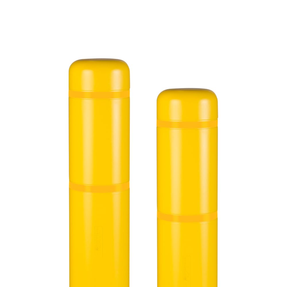 BollardGard 7in x 52in 2-Pack Bollard Cover for Safety