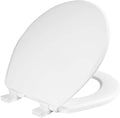 Bemis Ashland Modern Wood Round Toilet Seat - Slow Close