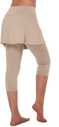 Skirted Leggings for Women Tennis Capris - Comfortable Activewear