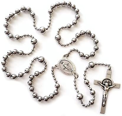 Saint Benedict Catholic Combat Style Rosary - Handmade in Texas