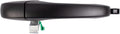 TRQ Rear Left Exterior Door Handle Black - Direct Fit Replacement
