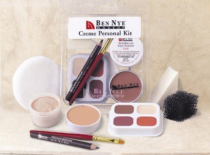 Ben Nye Theatrical Creme Personal Kit - Olive Light Medium PK-3