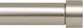 1 in Satin Nickel Curtain Rod End Cap - Extends 120 to 240 in