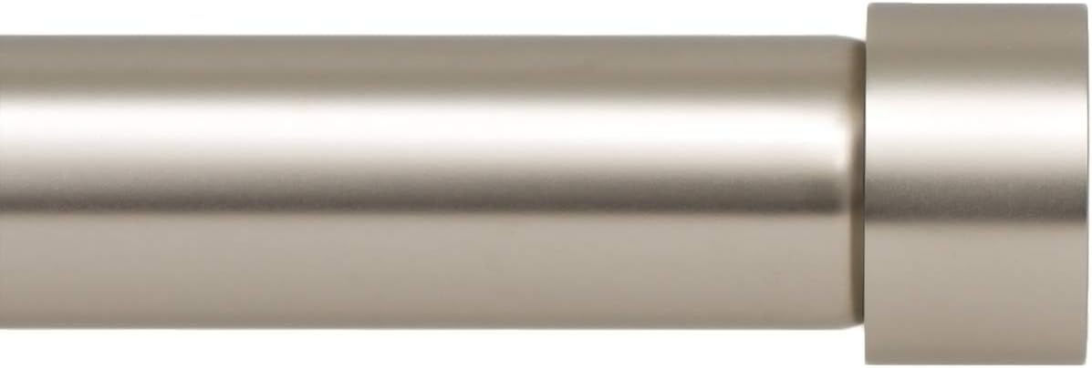 Ivilon Window Curtain Rod End Cap - 1 Inch Pole for Large Windows
