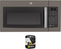 GE 1.6 Cu. Ft. Over-the-Range Microwave Oven Slate - 2 Yr Protection