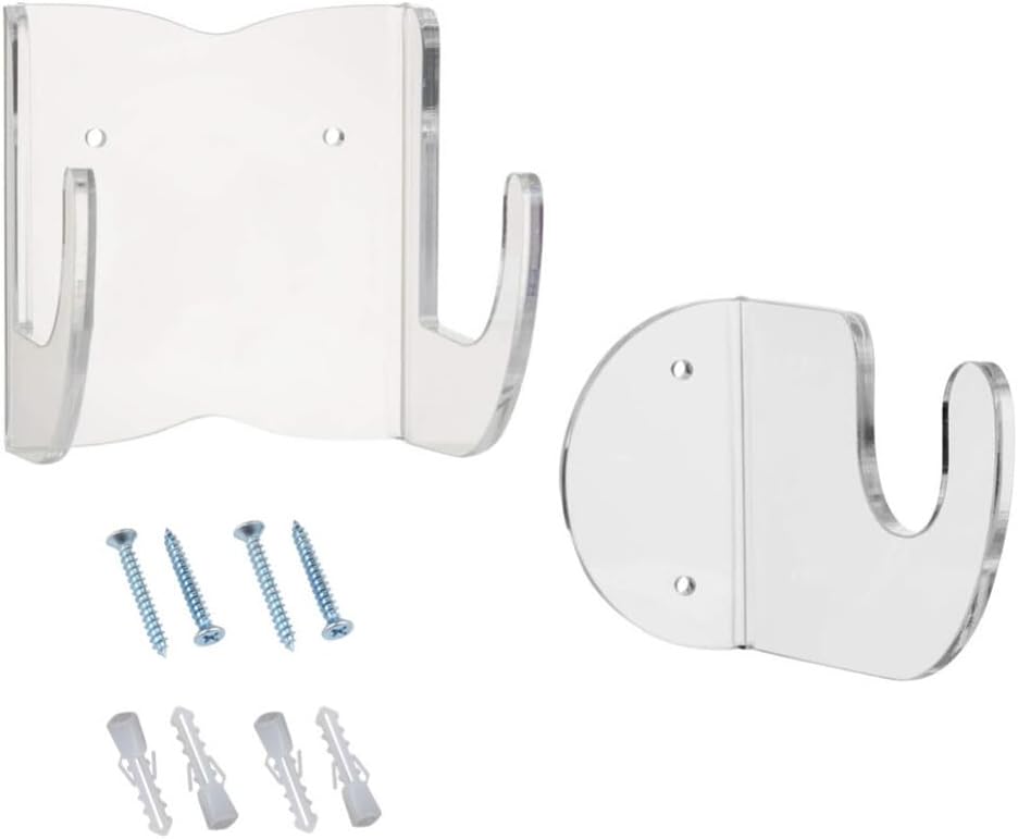 DOITOOL Clear Guitar Wall Hanger - Space-Saving Mount