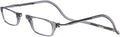 Clic Magnetic Reading Glasses Original Expandable (Smoke, 2.50)