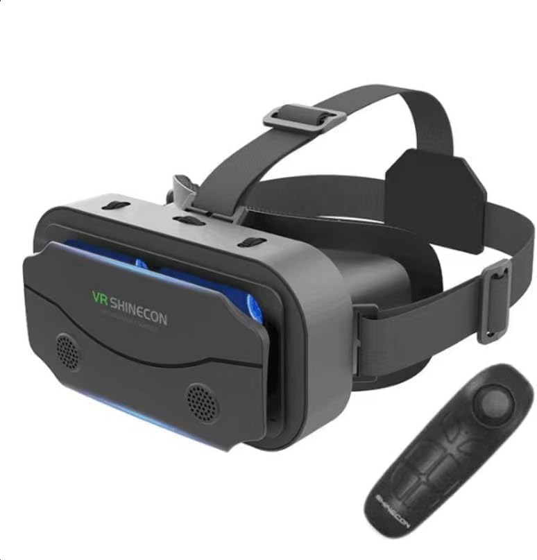 HD Anti-Blue VR Headset for Samsung & Android - Handle, All Smartphones