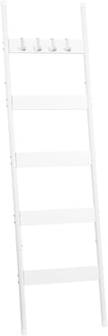 HOOBRO Blanket Ladder 5-Tier Towel Rack - Space-Saving Display Ladder