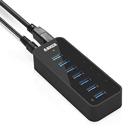 Anker 7-Port USB 3.0 Hub: Fast Data Transfer & Device Charging