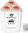 Rockville RockWedge LED 54W RGBWA+UV Par Light for Events