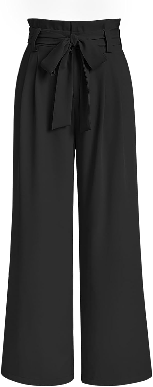 LILLUSORY Wide Leg Dress Pants for Effortless Business Casual Style