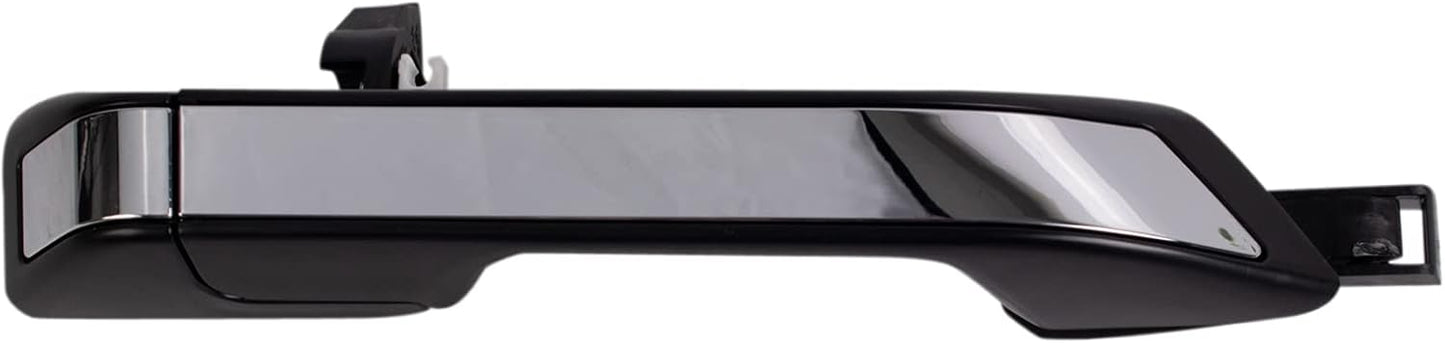 TRQ Rear Right Exterior Door Handle for 2011-2017 Honda Odyssey