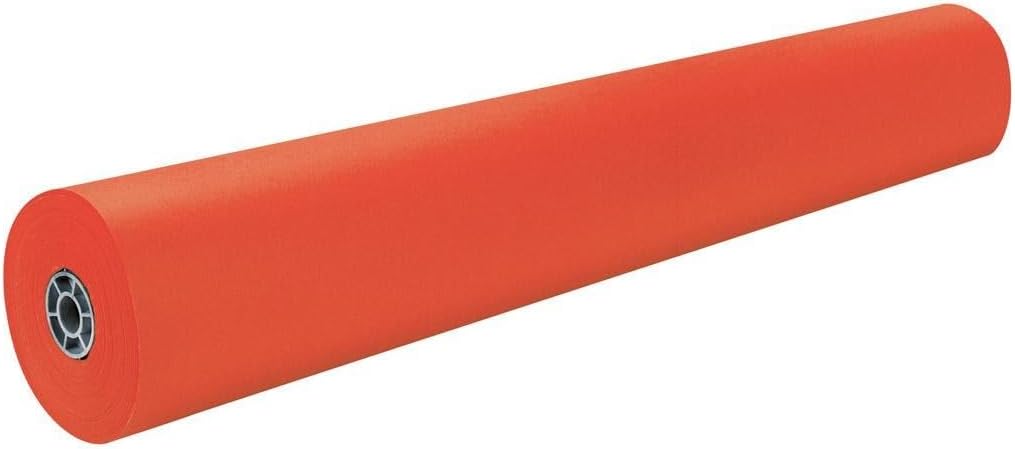 Pacon Rainbow Colored Kraft Paper Roll - 36in x 1000ft Orange