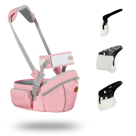 Baby Hip Seat Carrier for Infants with Adjustable Strap and Storage