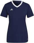 adidas Women's Entrada 22 Jersey - Lightweight V-neck Soccer Top