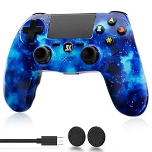 ISHAKO Wireless Controller for PS4 with Double Vibration Feature