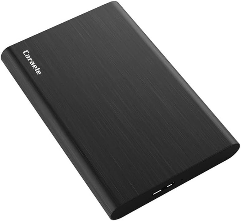750GB Ultra Slim Portable External HDD - Expand Your Storage On-The-Go!