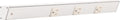 Task Lighting APT Angled Power Strip 18 in Left - Hidden Under-Cabinet